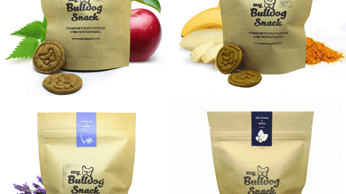 My Bulldog SNACK – természetes kutyakeksz gyógynövényekkel