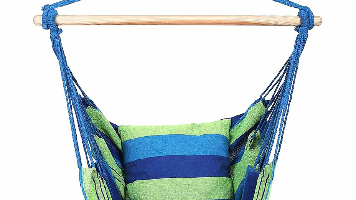 Timeless Tools Függőszék párnával-kék