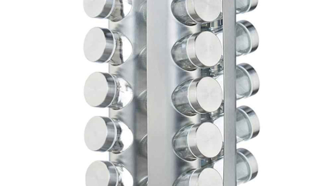 Timeless Tools 20db-os fűszertartó állvány, forgatható