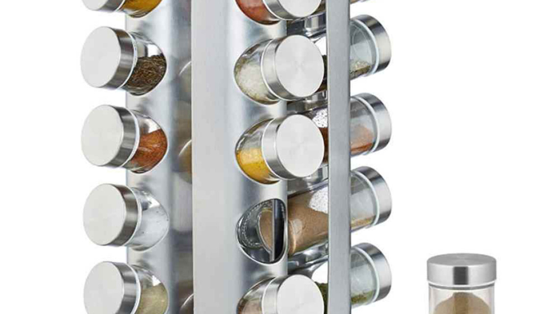 Timeless Tools 20db-os fűszertartó állvány, forgatható
