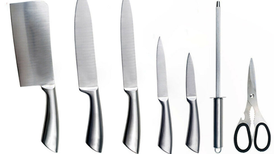 Timeless Tools 8 db-os késkészlet tartóval