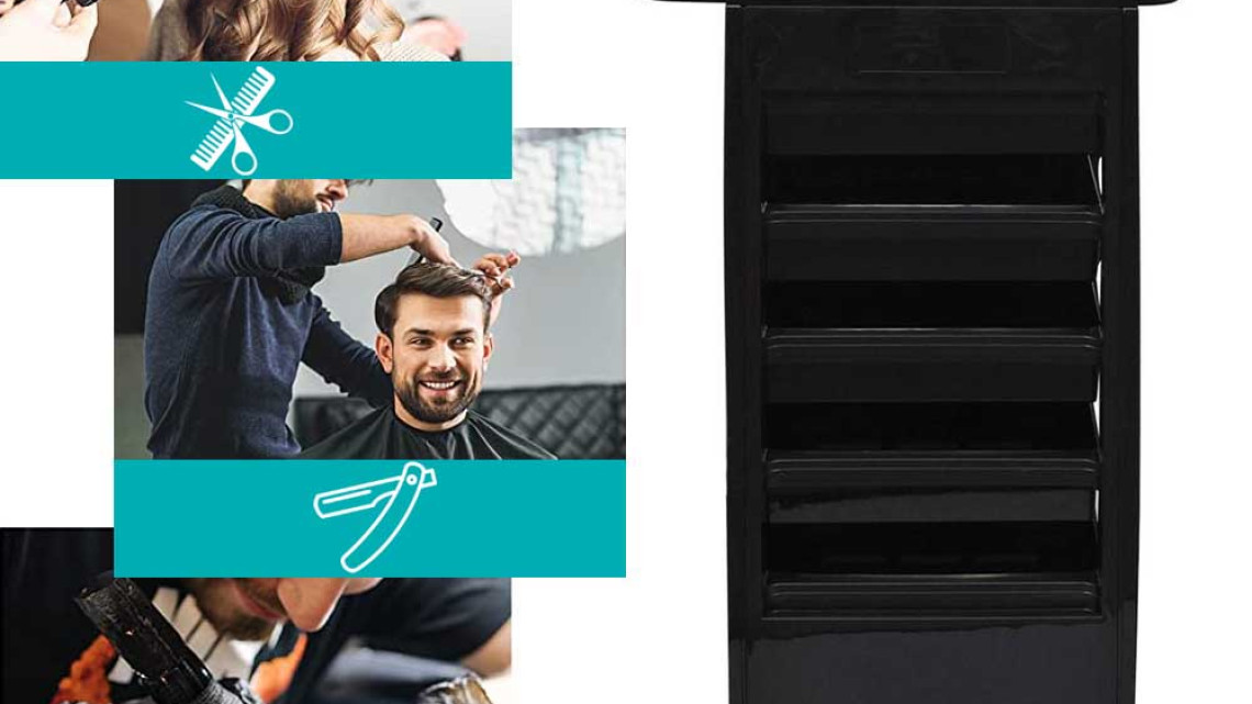 Timeless Tools Fodrászkocsi 5 fiókkal