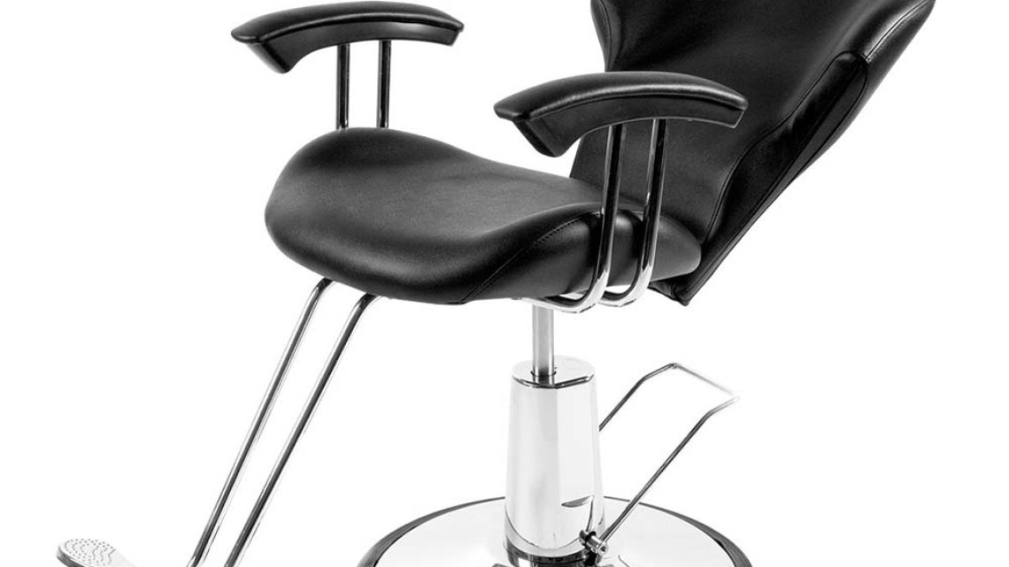 Timeless Tools Fodrász szék állítható magassággal-fekete