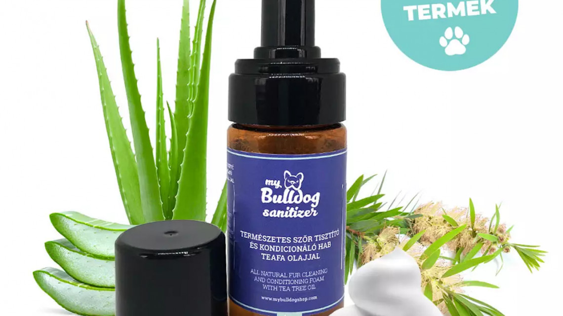 My Bulldog SANITIZER Természetes Szőrtisztító és Kondicionáló Hab