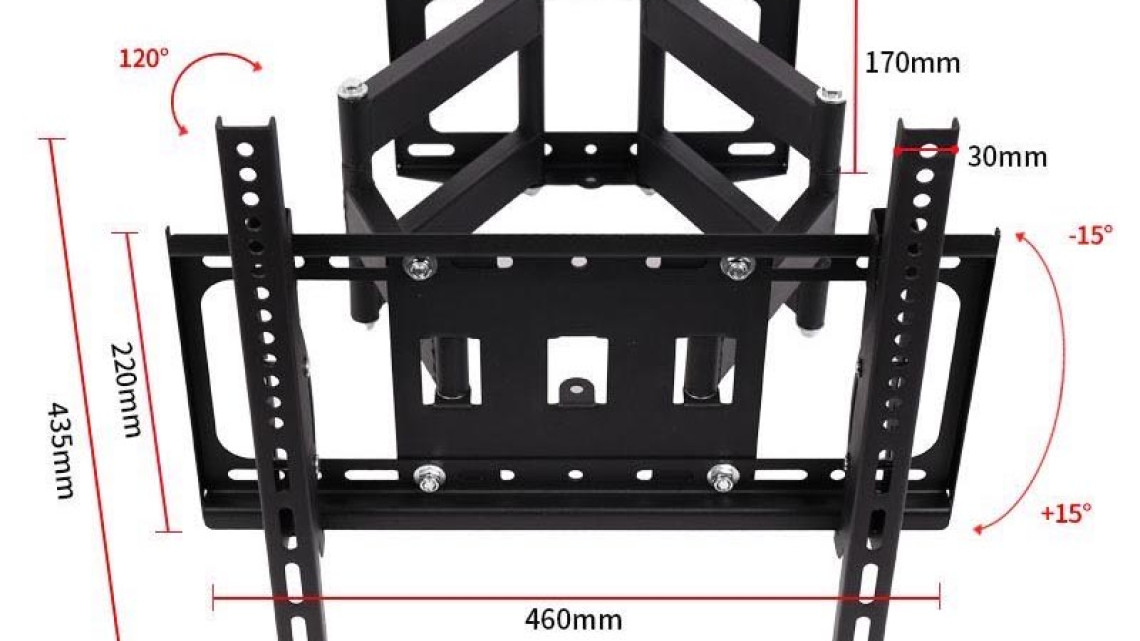 Timeless Tools Dönthető, forgatható falikonzol