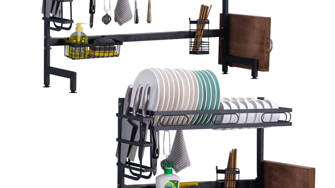 Timeless Tools Edényszárító mosogató fölé, dupla