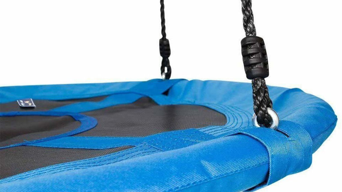 Timeless Tools Fészekhinta-110 cm-es-kék-sátor nélkül