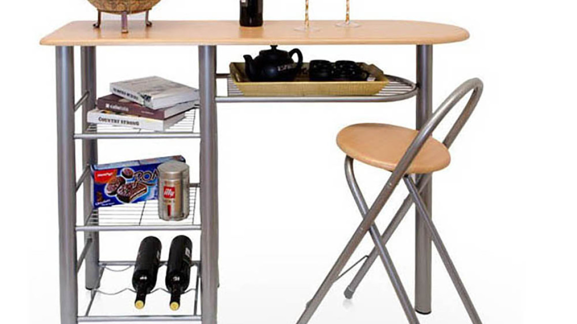 Timeless Tools Konyhai bárszett 2 db székkel és asztallal