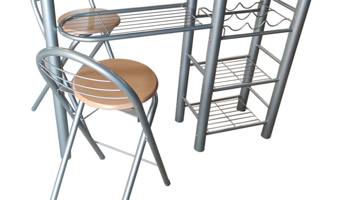 Timeless Tools Konyhai bárszett 2 db székkel és asztallal