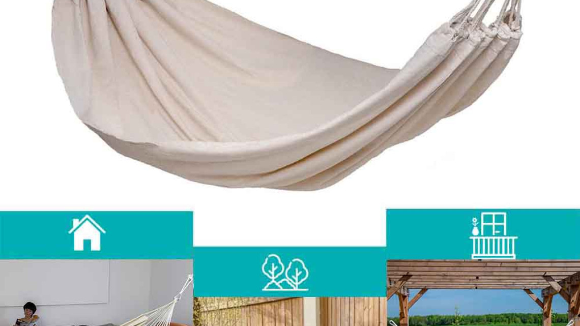 Timeless Tools Kétszemélyes függőágy-bézs