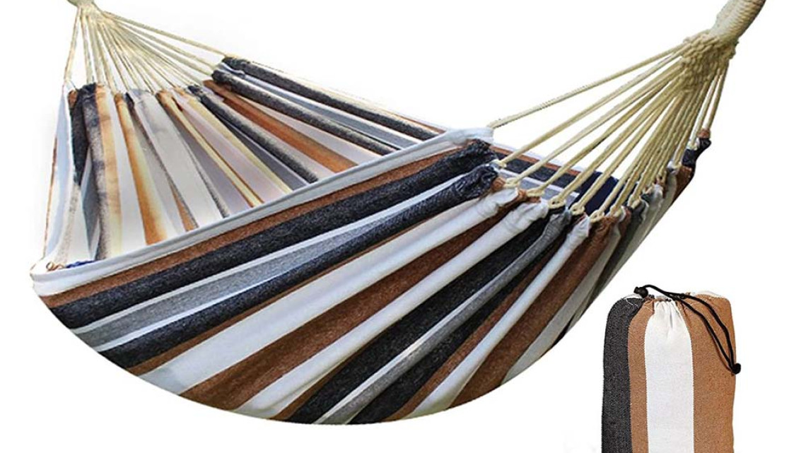 Timeless Tools Kétszemélyes függőágy-barna