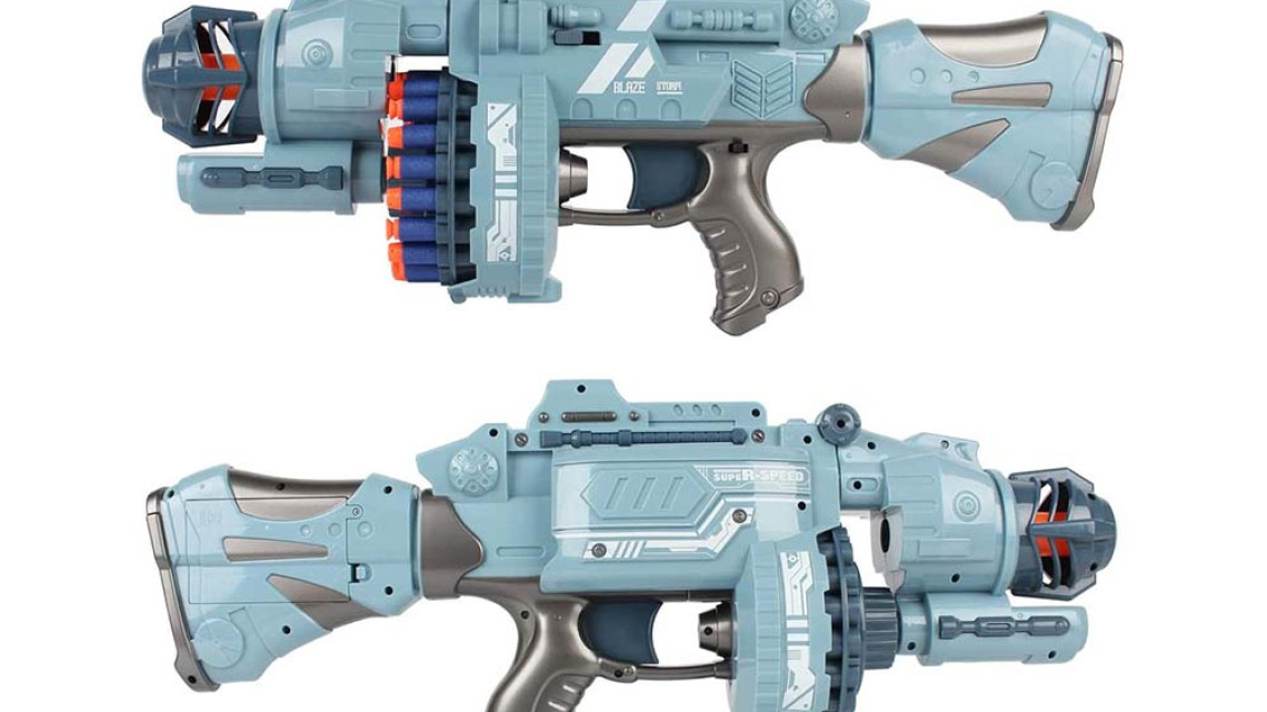 Timeless Tools Játékfegyver hanggal, 2 színben-szürke