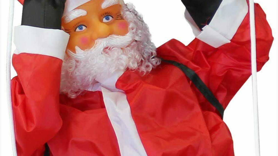 Timeless Tools Létrán mászó Mikulás, 120 cm