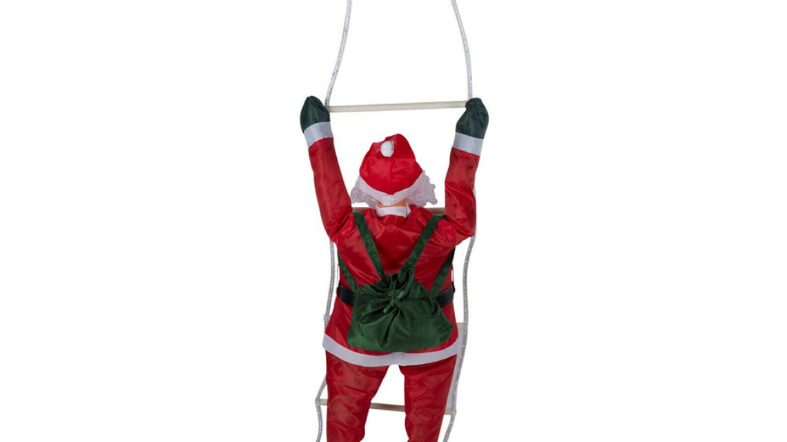 Timeless Tools Létrán mászó Mikulás, 120 cm