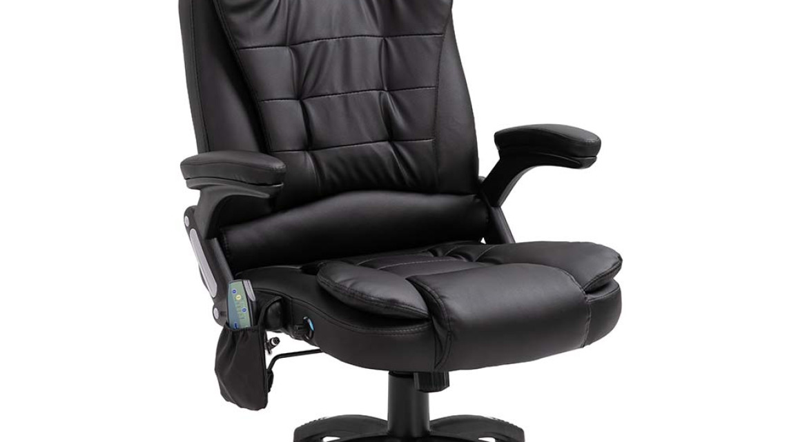 Timeless Tools Irodai forgószék masszázs funkcióval, 2 színben-fekete