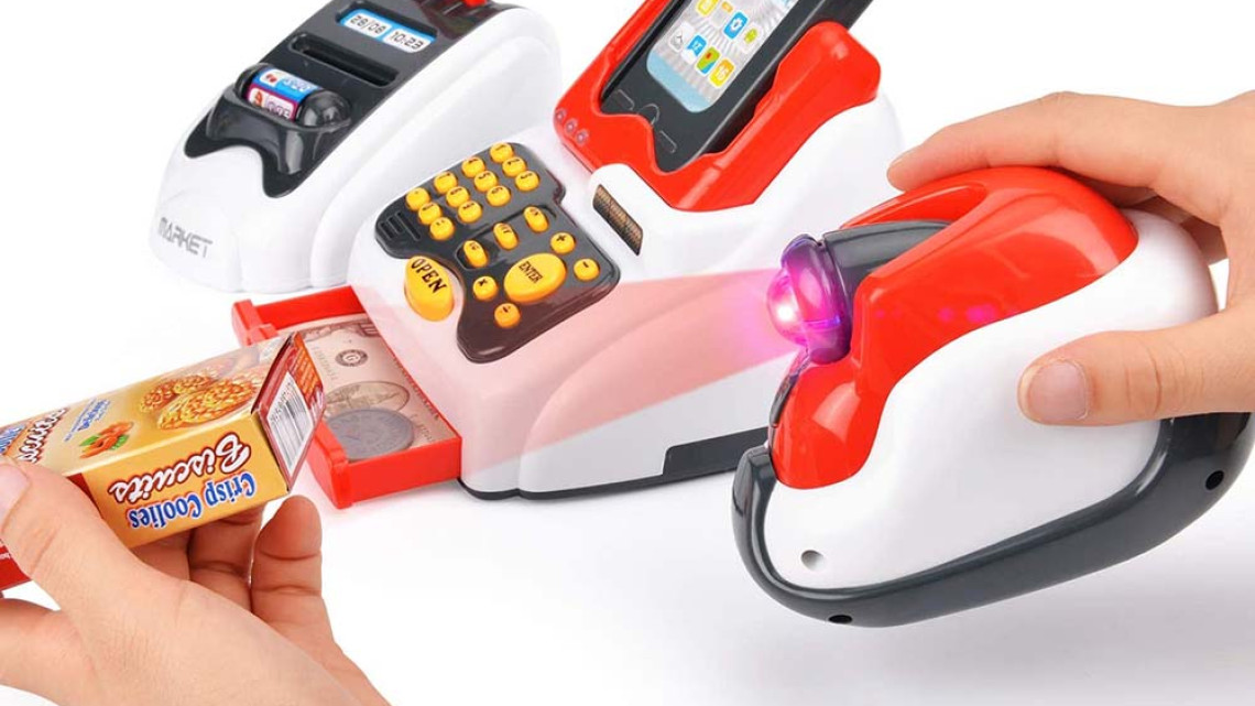 Timeless Tools Játék pénztárgép, 24 részes