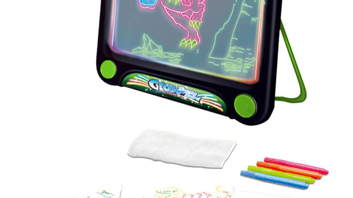 Timeless Tools Világító varázstábla több típusban-világító-dínós