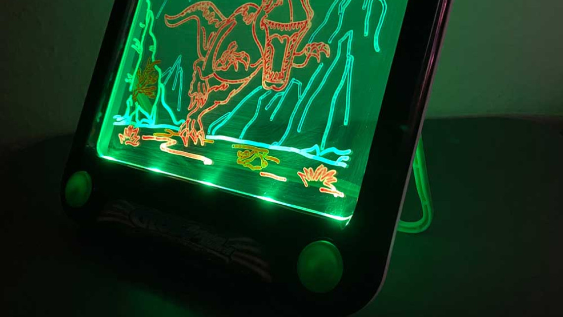 Timeless Tools Világító varázstábla több típusban-világító-dínós