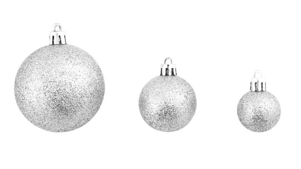 Timeless Tools 112 részes karácsonyfadísz, több színben-ezüst