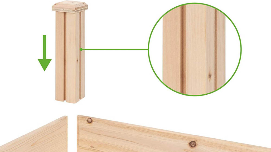 Timeless Tools 2 rekeszes fa palántázó