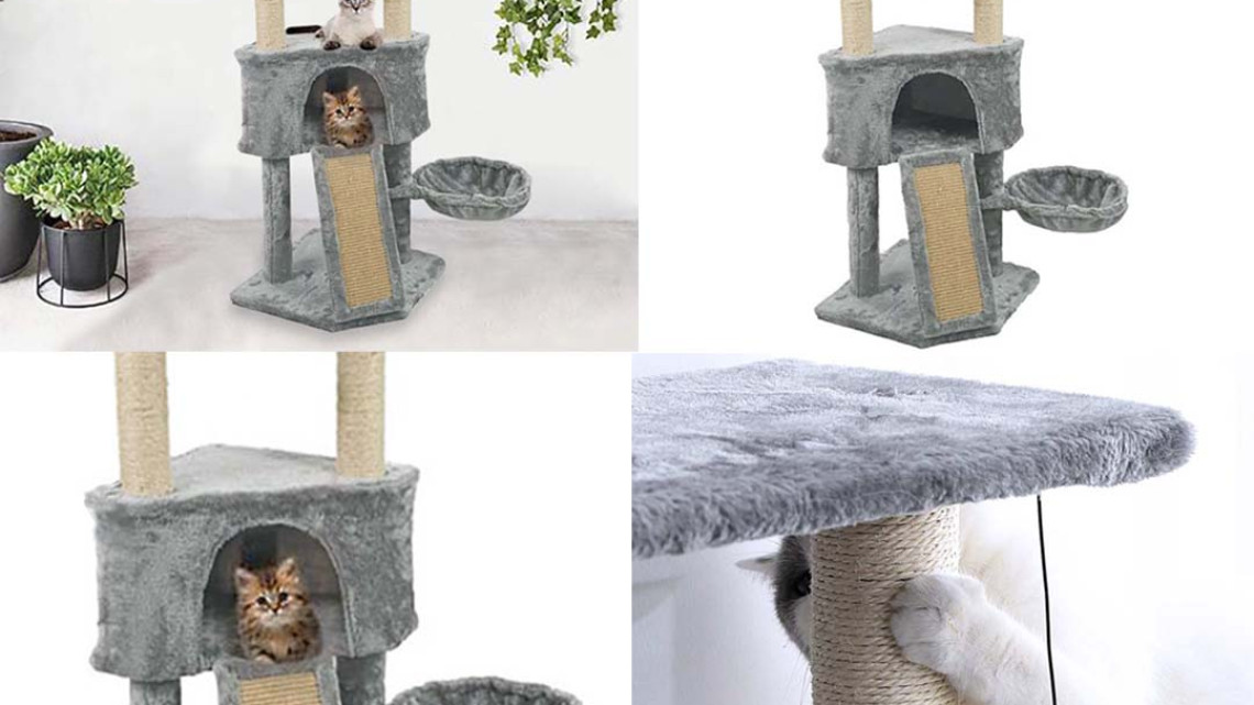 Timeless Tools Macska mászóka-szürke