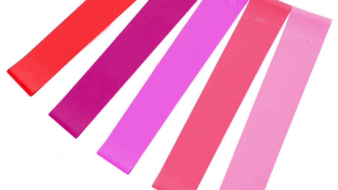 Timeless Tools 5 db-os gumiszalag, több típusban - rózsaszín