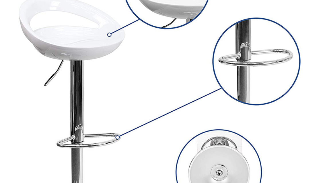 Timeless Tools Kitti bárszék 2db, több színben-fehér