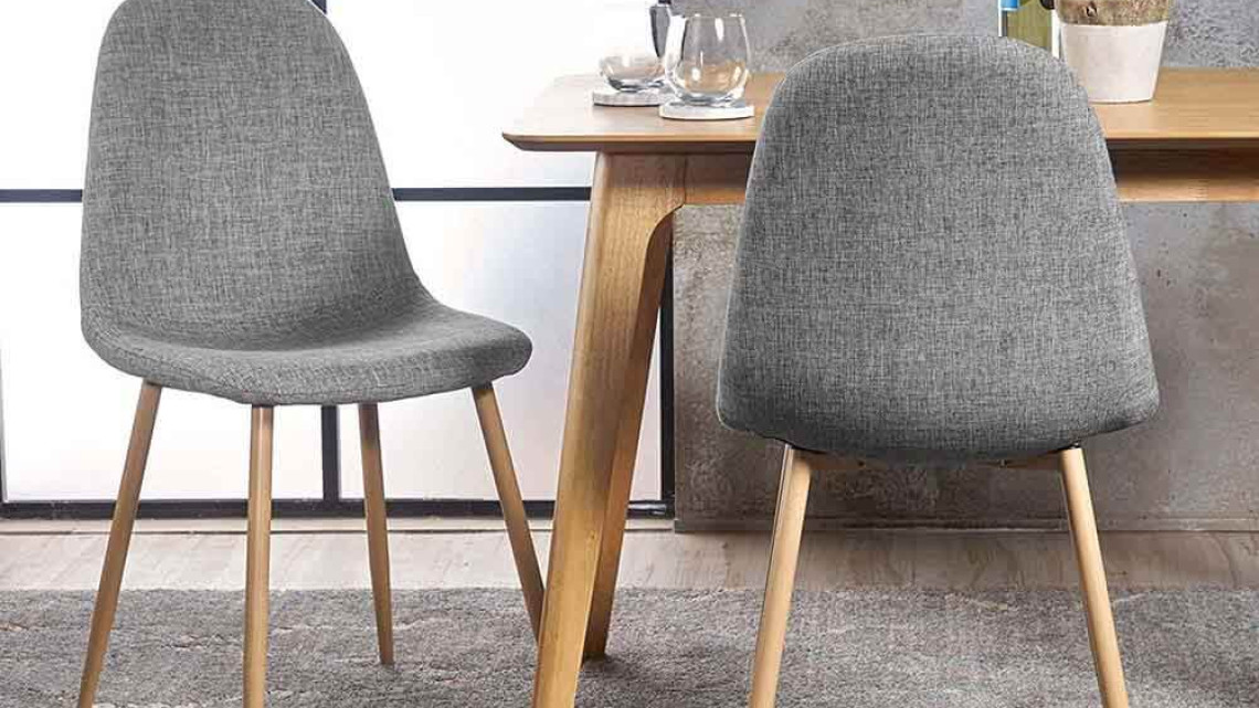 Timeless Tools 4 db szövetborítású szék, több színben-szürke