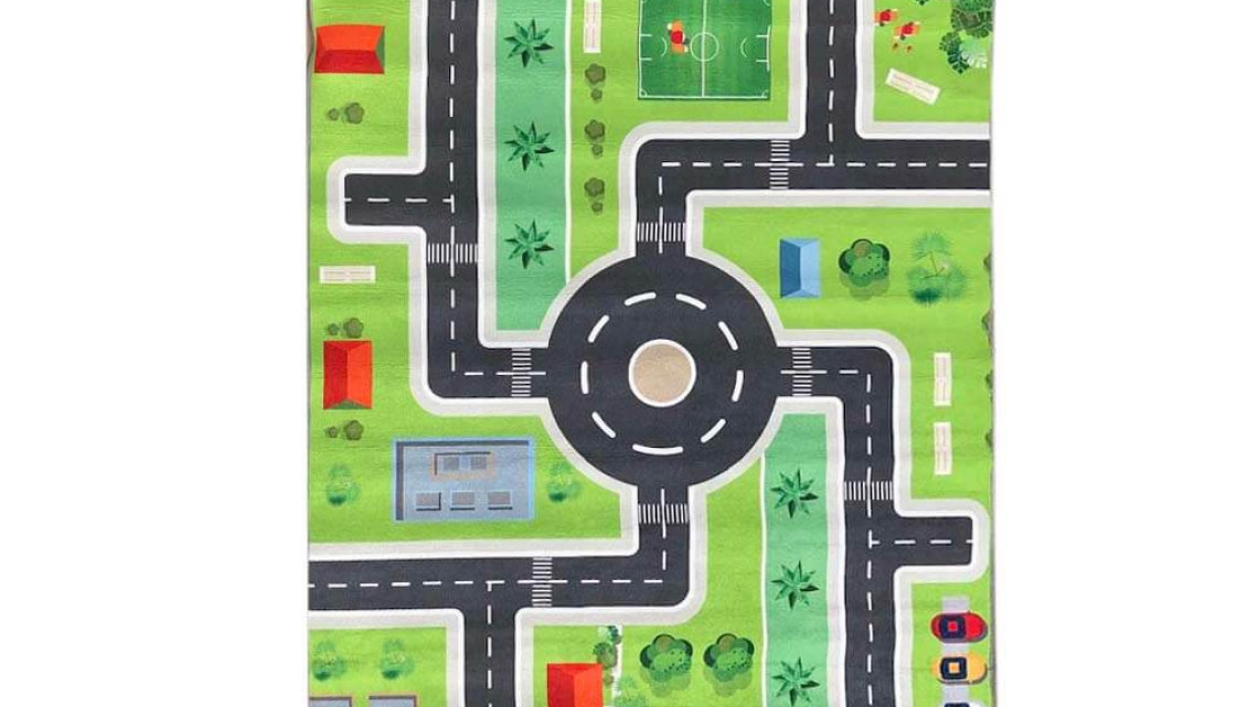 Timeless Tools Gyerekszőnyeg 130*180cm, több típusban-Város