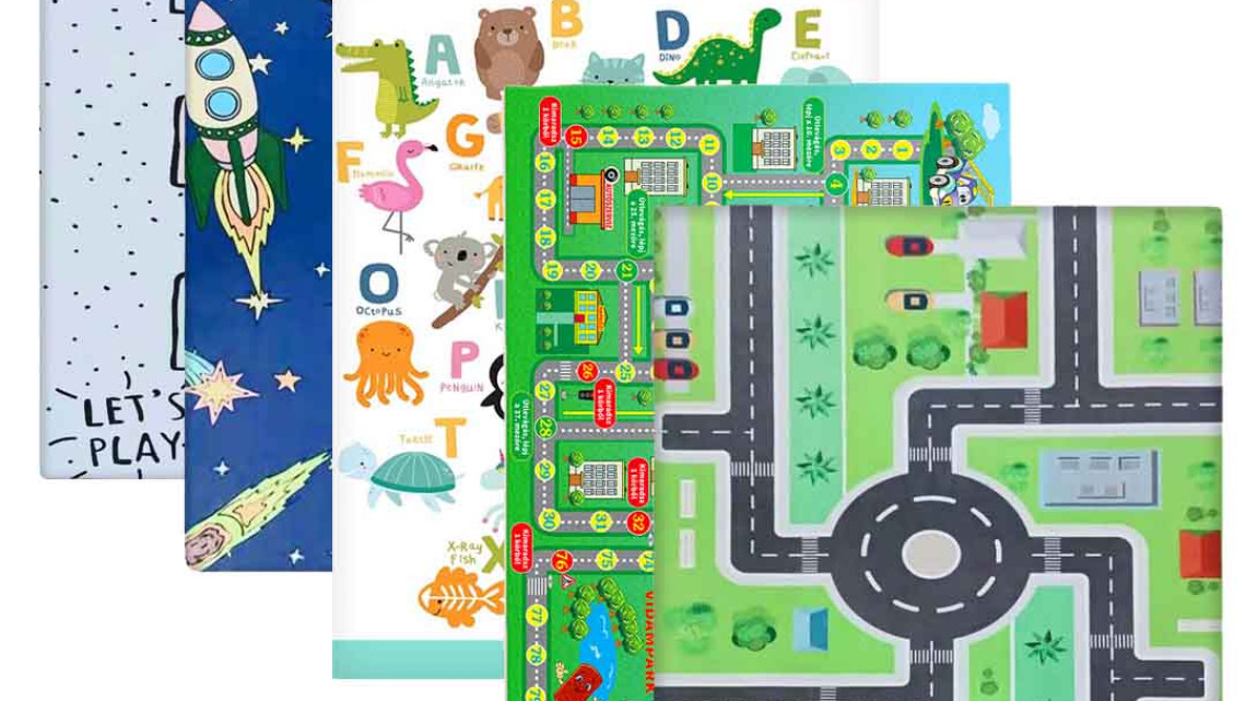 Timeless Tools Gyerekszőnyeg 130*180cm, több típusban-Város