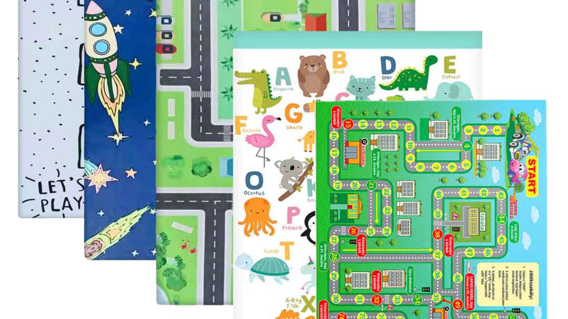 Timeless Tools Gyerekszőnyeg 130*180cm, több típusban-Társasjáték