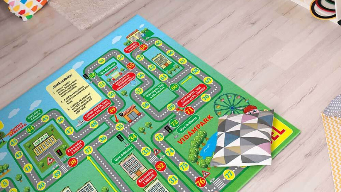 Timeless Tools Gyerekszőnyeg 130*180cm, több típusban-Társasjáték