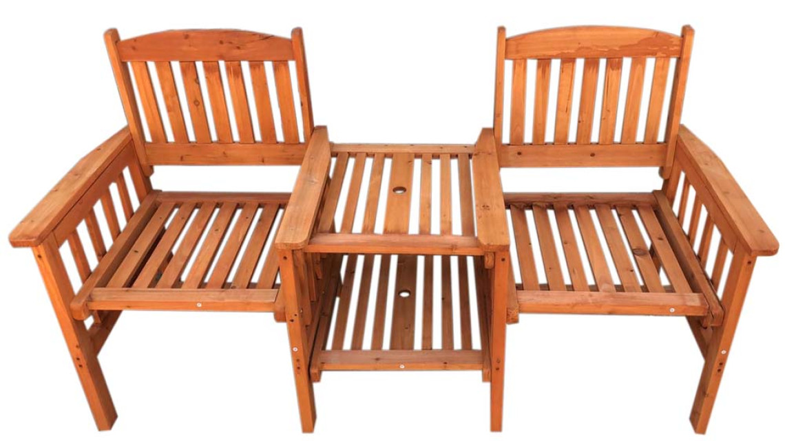 Timeless Tools Fa 2 személyes kerti garnitúra 