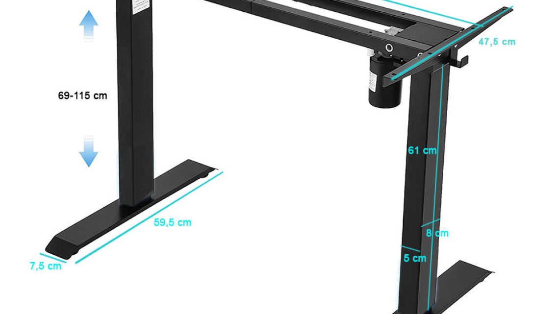 Timeless Tools Elektronikusan állítható íróasztal láb