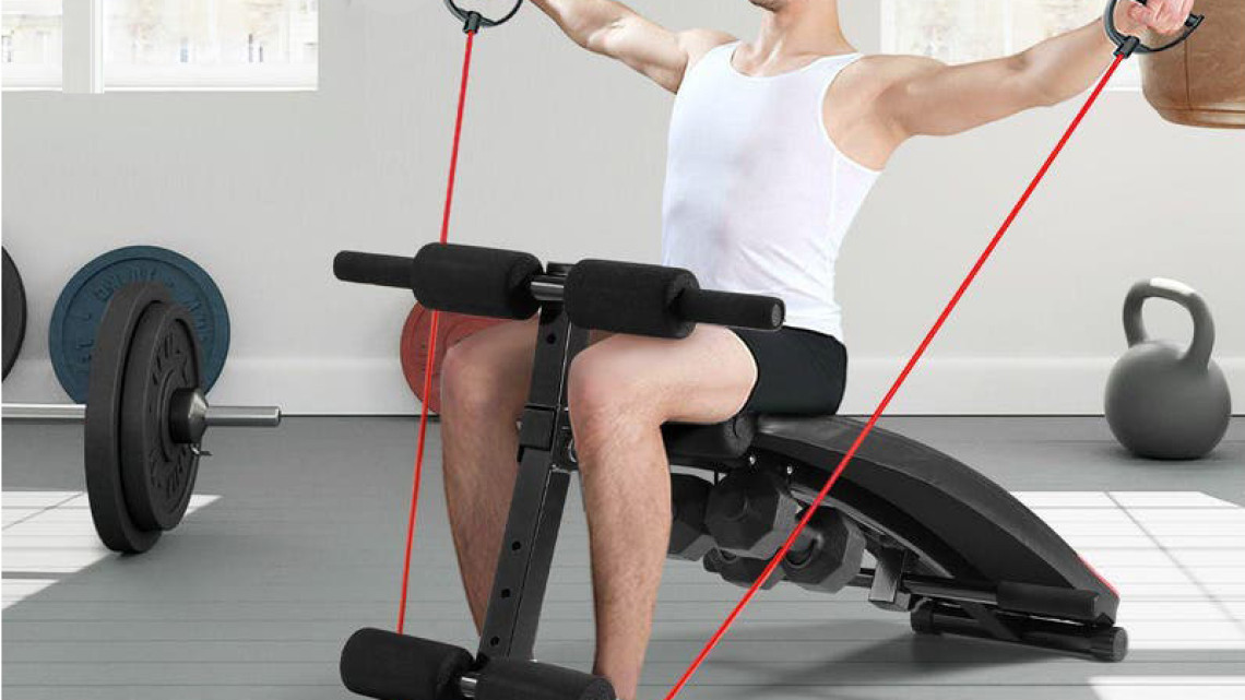 Timeless Tools Haspad gumikötéllel és súlyzóval