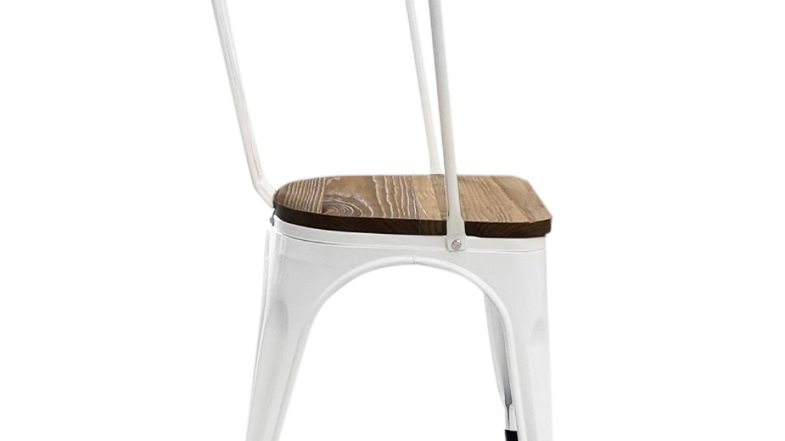 Timeless Tools Panni étkezőszék fém 2db, több színben-világos fa ülés