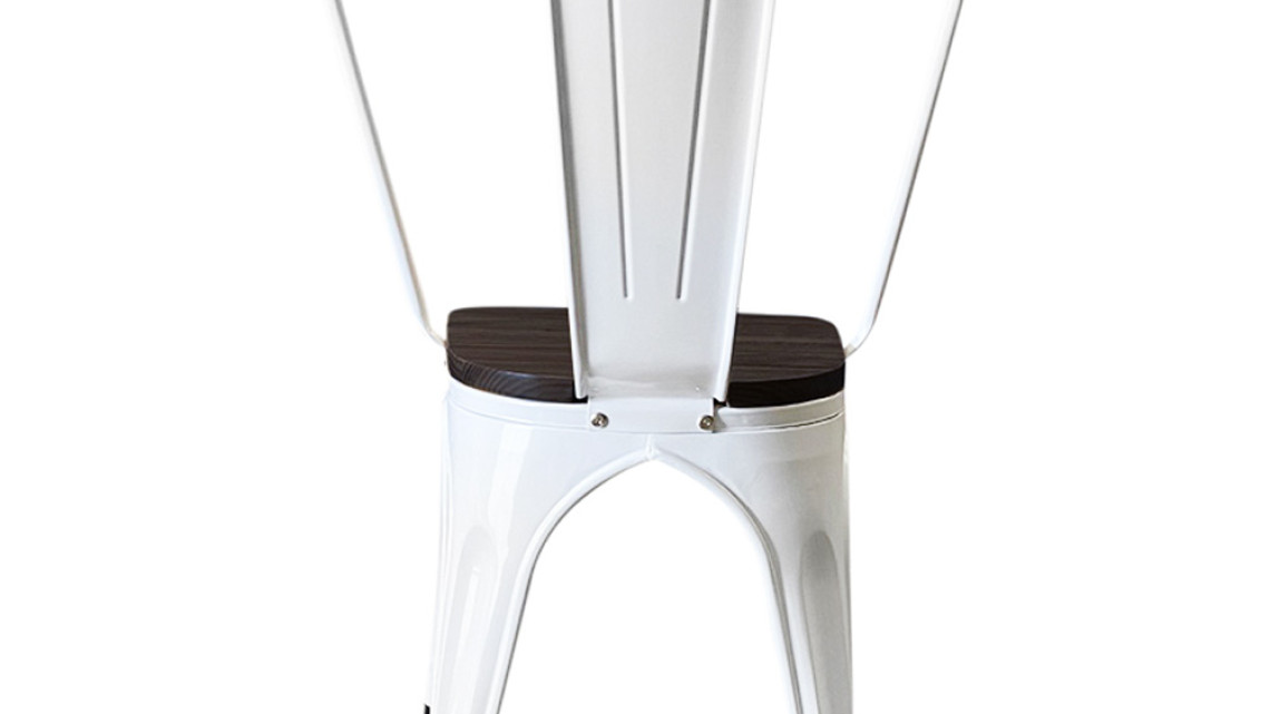 Timeless Tools Panni étkezőszék fém 2db, több színben-sötét fa ülés