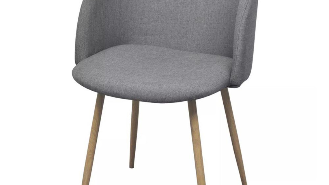 Timeless Tools Betti kárpitozott szék, 2 db -szürke