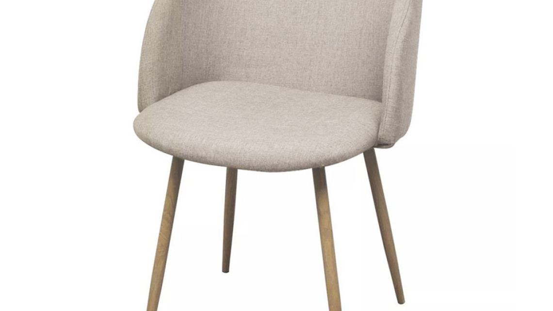 Timeless Tools Betti kárpitozott szék, 2 db -bézs