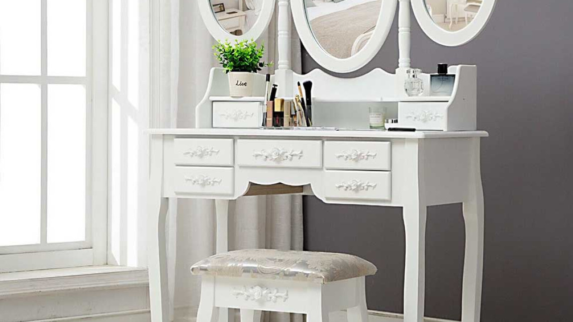 Timeless Tools Fésülködő asztal Milano, több színben-fehér