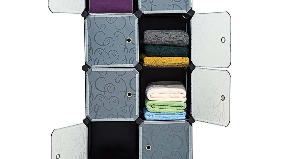 Timeless Tools Műanyag elemes szekrény-fekete