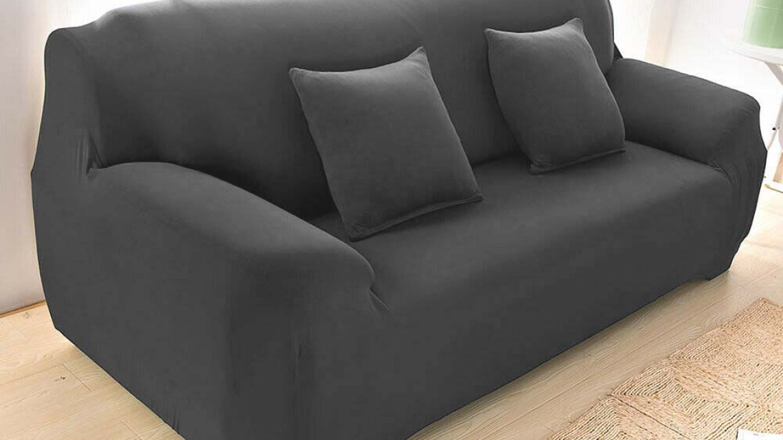 Timeless Tools Fotel-, és kanapévédő huzat több típusban-2 személyes kanapéhoz-szürke