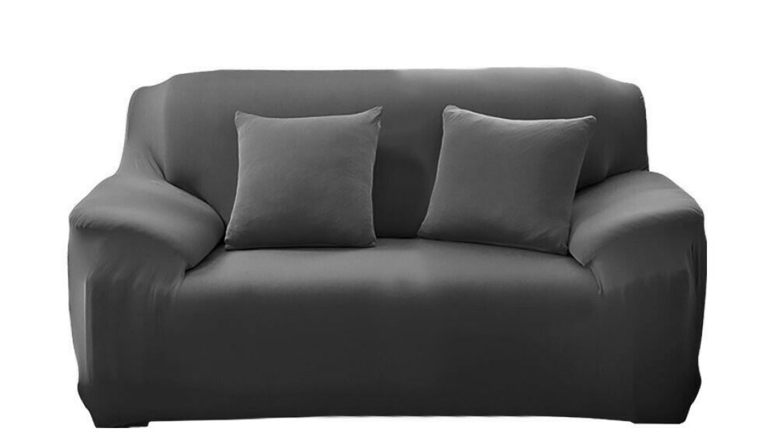 Timeless Tools Fotel-, és kanapévédő huzat több típusban-2 személyes kanapéhoz-szürke