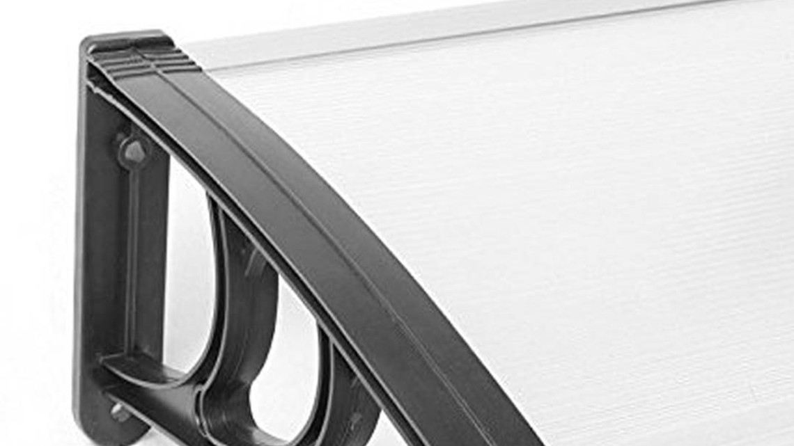 Timeless Tools Műanyag előtető több méretben és színben-300x90 cm-fekete