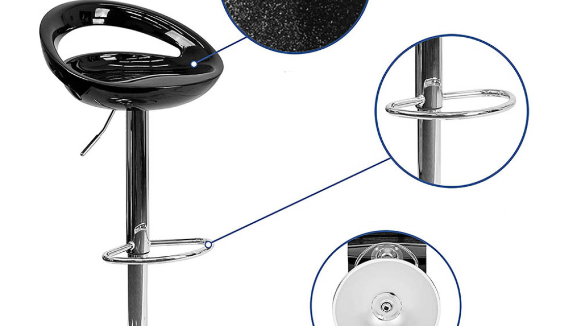 Timeless Tools Kitti bárszék 2db, több színben-fekete