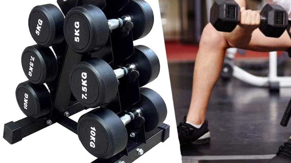 Timeless Tools Súlyzó tartó 3 pár súlyzónak