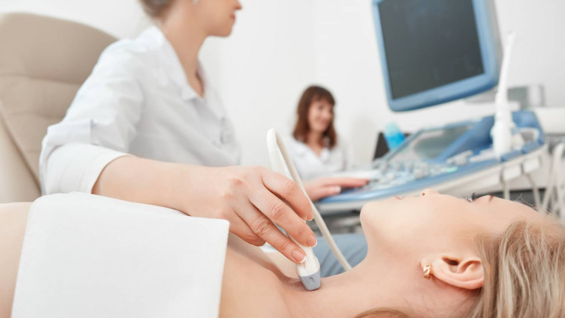 Komplex ultrahang csomag nőknek a has- és kismedence, mell és a pajzsmirigy vizsgálatával az Imhotep Medical Center-ben.