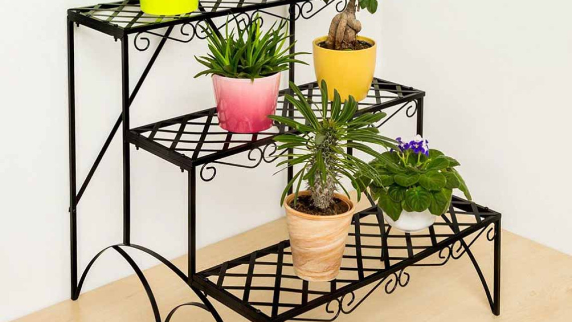 Timeless Tools Lépcsős virágtartó állvány