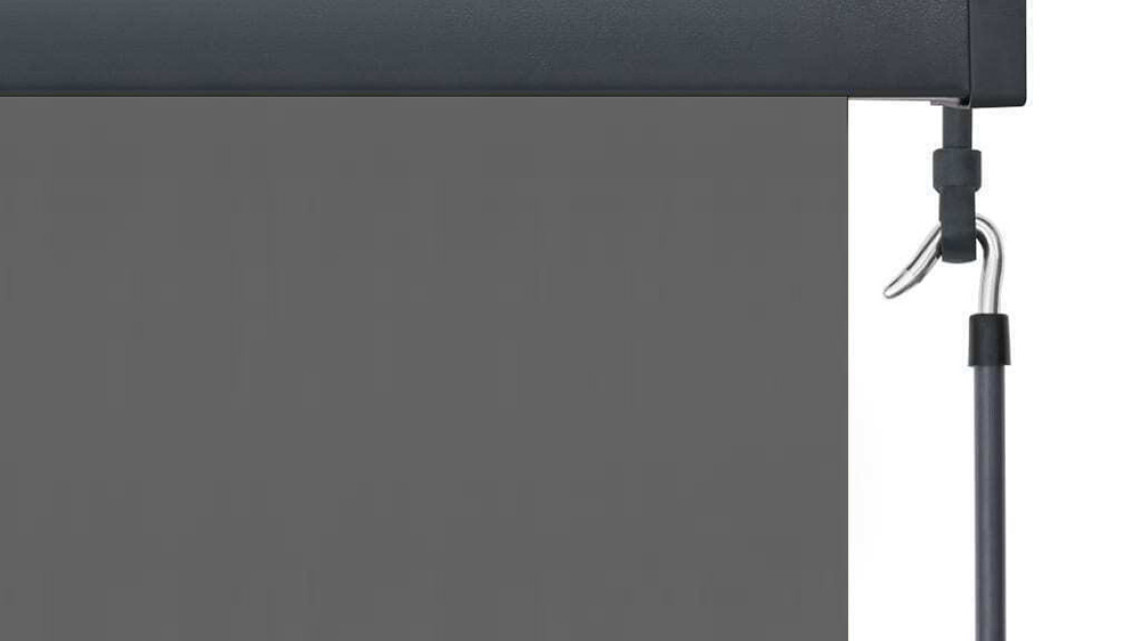 Timeless Tools Függőleges napellenző, 1,3*2,5m, szürke